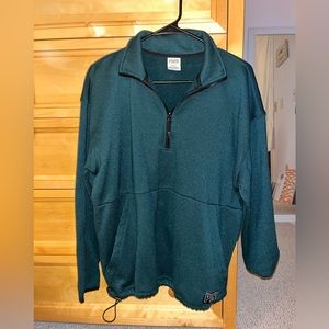 Green (M) PINK Victoria’s Secret quarter zip